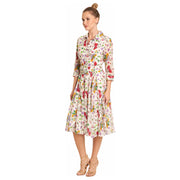 Floral and Butterfly Mix Print Dress - Hottie + Lord