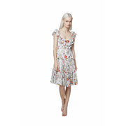 Floral A-Line Scoop Back Dress - Hottie + Lord